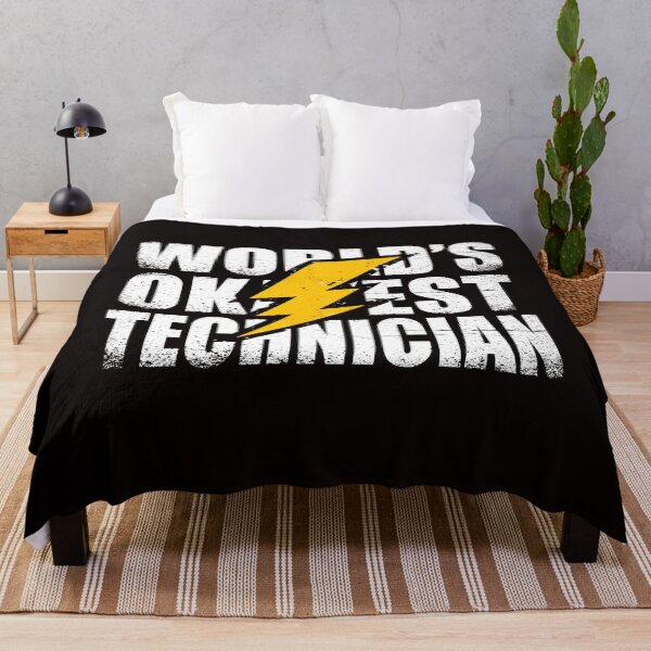 Artikelvorschau, Der okayste Techniker der Welt, lustiger Elektrotechnik-Humor entworfen und verkauft von Majesticoo.