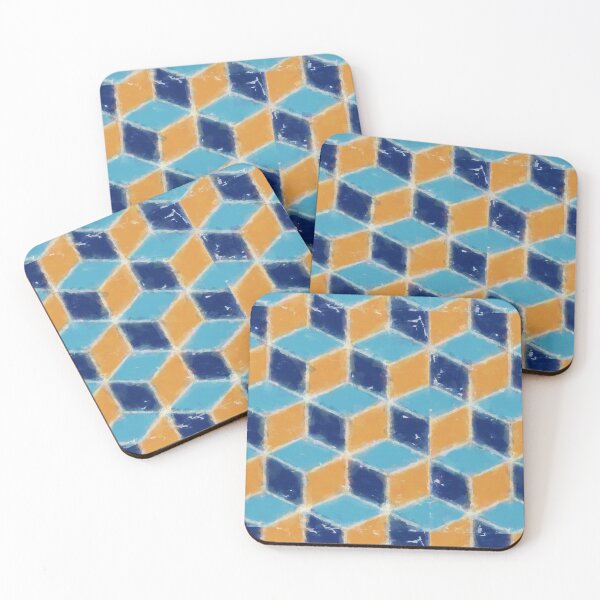 Item preview, brushed patterns color iso cube designed and sold by Filigranas Digitales.