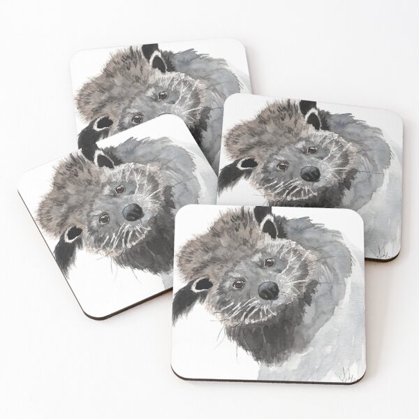 Item preview, Binturong watercolor designed and sold by NvH-Art.