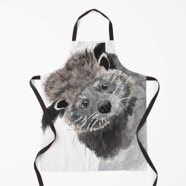 Item preview, Binturong watercolor designed and sold by NvH-Art.