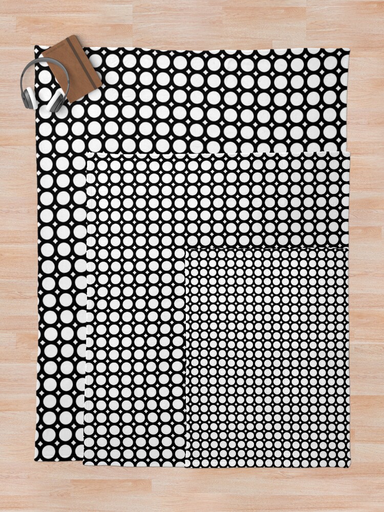 Thumbnail 5 of 6, Throw Blanket, O CIRCLE | Small pattern designed and sold by Cevil.