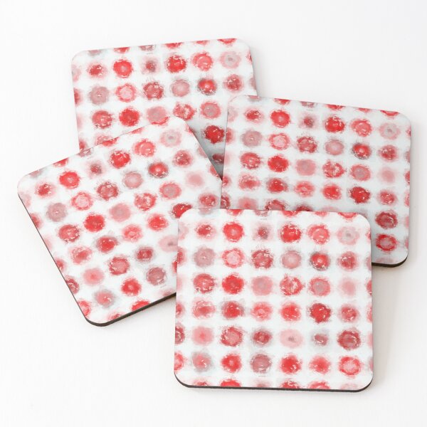 Item preview, brushed patterns red circles designed and sold by Filigranas Digitales.