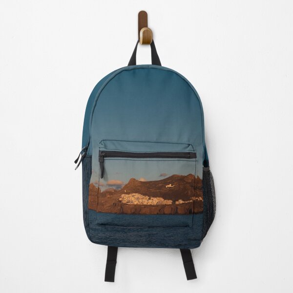 Item preview, Island Mountain Landscape at Sunset and Dark Blue Sea - Naxos, Greece designed and sold by JarbasVisuals.