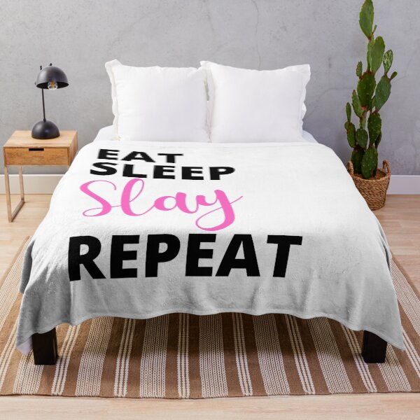 Item preview, Eat Sleep Slay Repeat designed and sold by Sedatinho97.