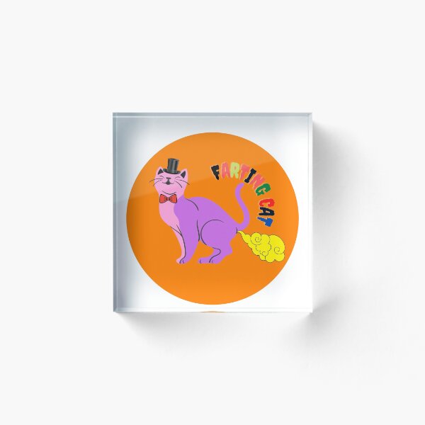 Item preview, Funny farting cat. designed and sold by Vikings77.