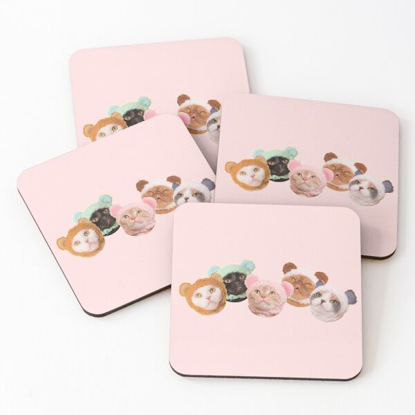 Item preview, cats in bear hats designed and sold by promisesarelies.
