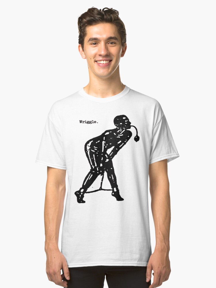 Alternate view of Wriggle - Clipping Classic T-Shirt