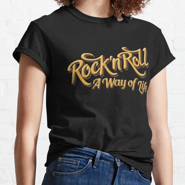 Rock & Roll WOL Camiseta clásica