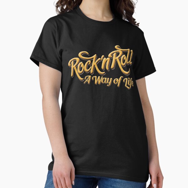 Rock & Roll WOL Camiseta clásica