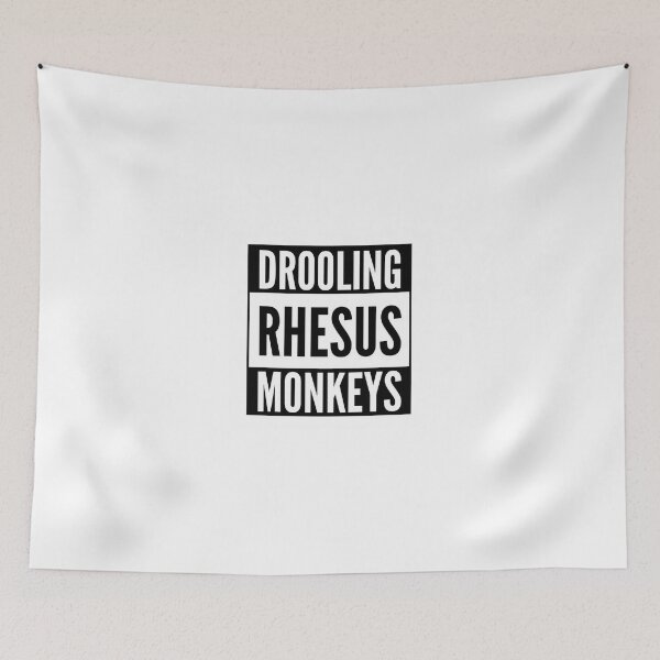 Item preview, Drooling Rhesus Monkeys designed and sold by BobPagani.