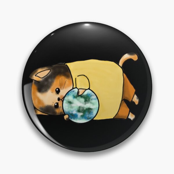 Item preview, Tri-color cat and earth designed and sold by khoaitay lacloi.
