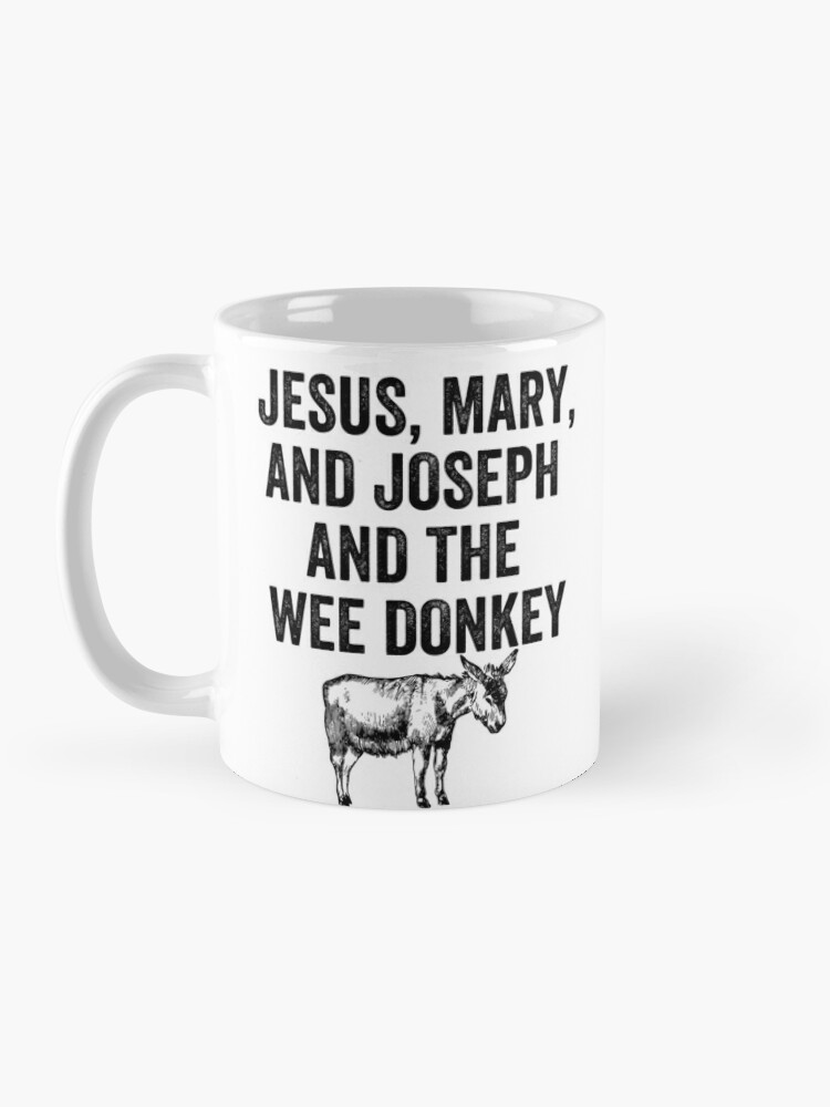 jesus mary and the wee donkey