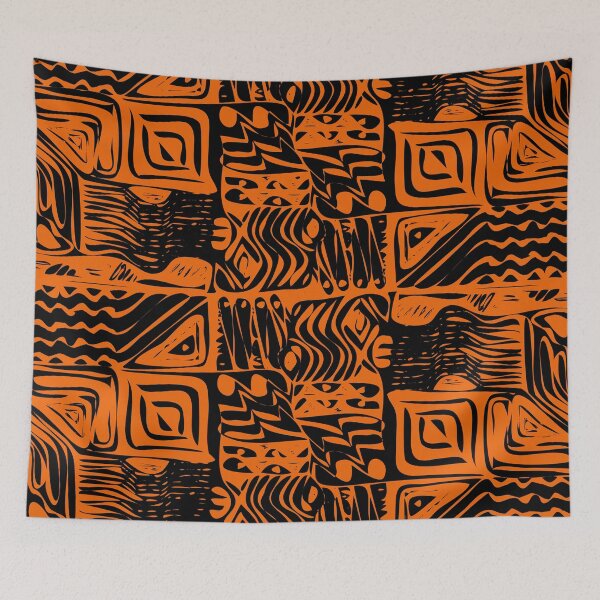 Item preview, Multi-Pattern Modern Boho Chic Aztec-African Fabrics Aesthetics [#144] designed and sold by AfriStyleUK.