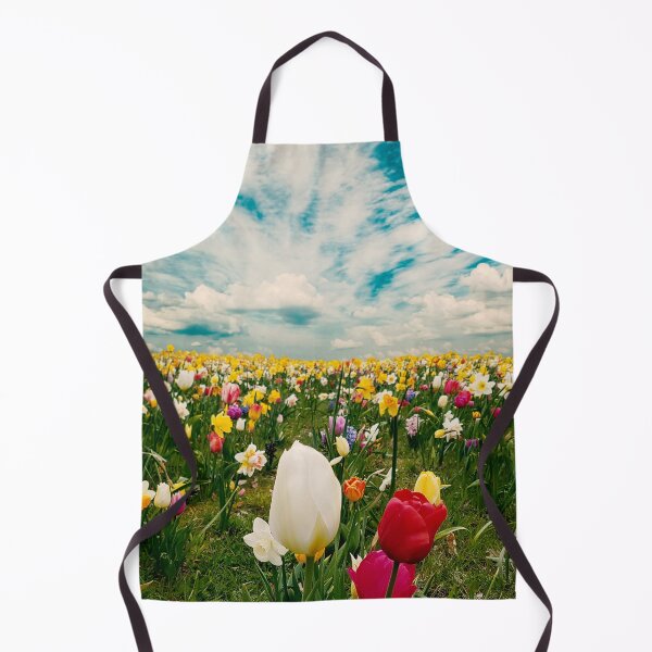 Item preview, Vintage tulip flower field in spring The Netherlands designed and sold by felinefeelings.