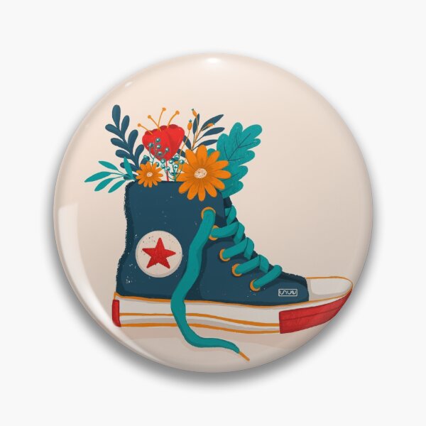 Item preview, Flowers shoes designed and sold by Suellen Fructuoso.