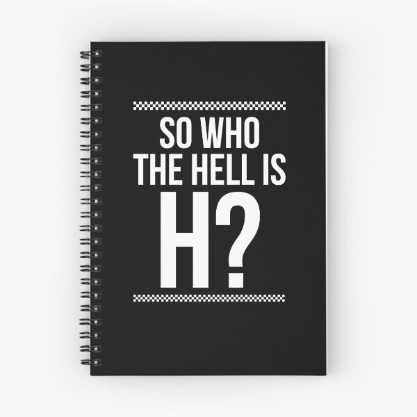 Item preview, Who is H. Who the hell is H. designed and sold by InkyJack.
