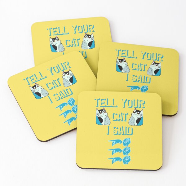 Item preview, Tell your cat i said pspsps in sign language  designed and sold by 1DaisyChainLane.