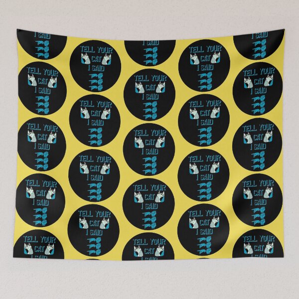 Item preview, Tell your cat i said pspsps in sign language  designed and sold by 1DaisyChainLane.