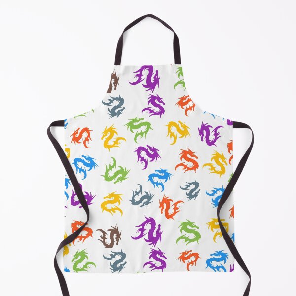 Item preview, WHIMSICAL COLORFUL CHINESE DRAGON LOVERS PATTERN  designed and sold by samArtline.