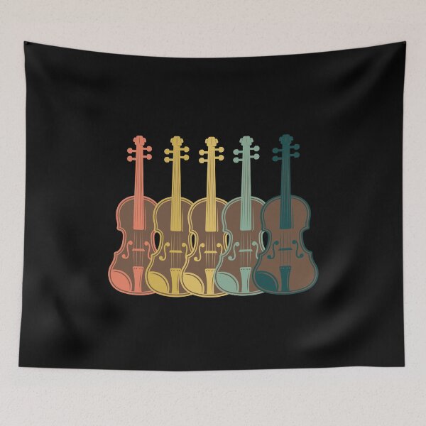 Item preview, Violin Retro Vintage designed and sold by kudostees.