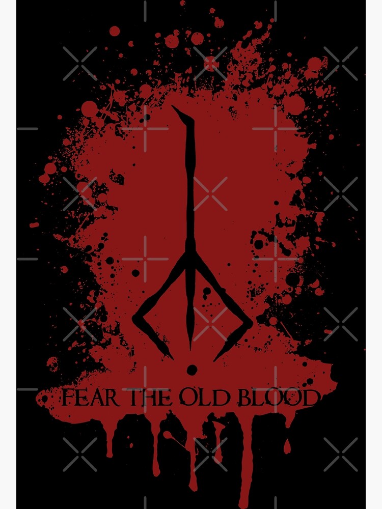 "Hunter Symbol Bloodborne Caryll Rune" Art Print by zachholmbergart