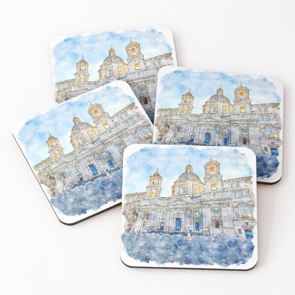 Item preview, Lazio Rome Italy Watercolor designed and sold by VerboShop.