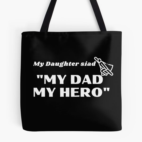 Item preview, My daughter siad my dad my hero Tshirt, my dad my hero tshirt, my dad my hero T-shirt, Father's day Tshirt, Father's Day Gift, Gift for Daddy, Father's day Gift Idea designed and sold by Wiviendesign.