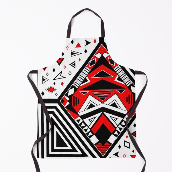 Item preview, Boho ethno patchwork rhombus symbol graphics red ethnic designed and sold by anzhelikamilisa.