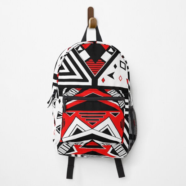Item preview, Boho ethno patchwork rhombus symbol graphics red ethnic designed and sold by anzhelikamilisa.