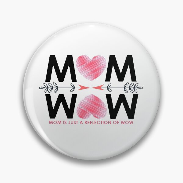 Item preview, Mom is Wow Vector Art Design designed and sold by Cre8iveSkill.
