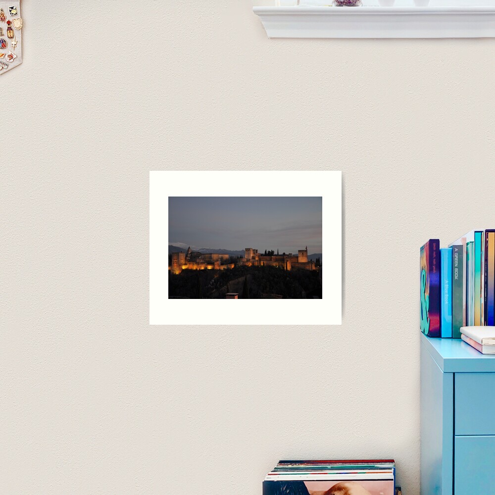 The Alhambra -Granada, Spain Art Print