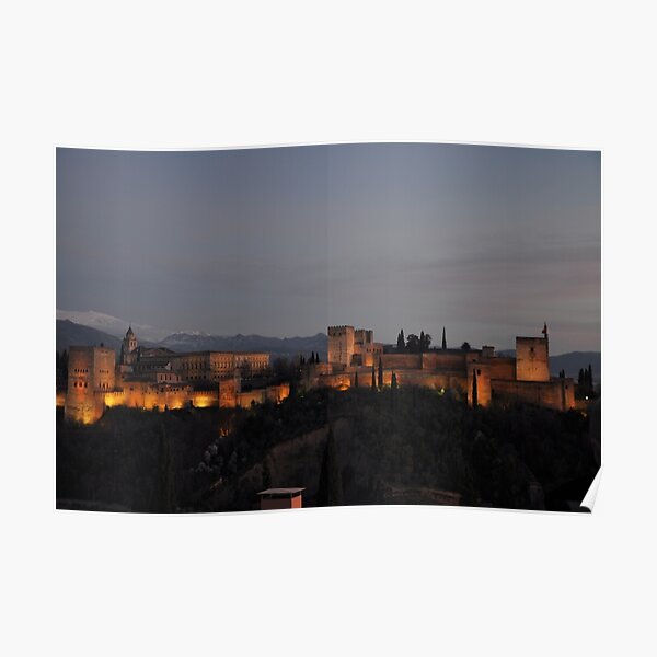 The Alhambra -Granada, Spain Poster
