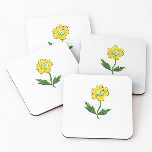 Item preview, Yellow buttercup flower designed and sold by Floralsharry.