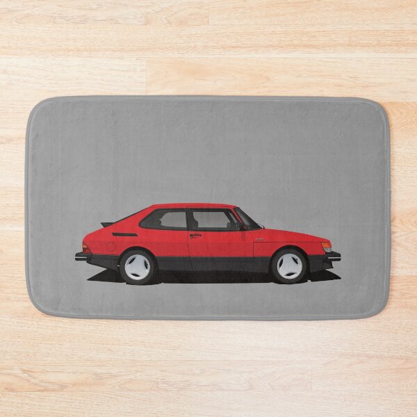 Item preview, Saab 900 Turbo Aero - red - illustration designed and sold by knappidesign.