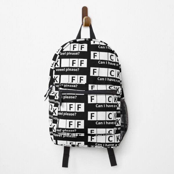 Item preview, Black and White Text based - Can I have a vowel please designed and sold by OffensiveTCG.