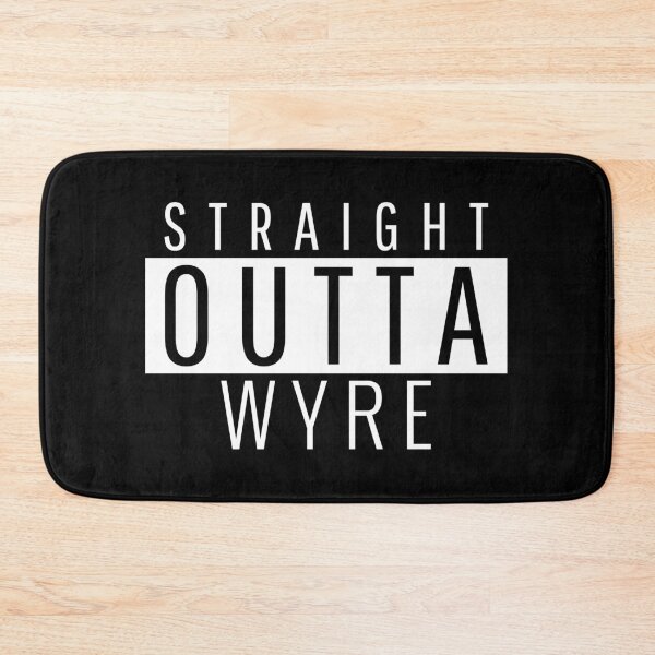 Item preview, Straight Outta Wyre Lancashire  designed and sold by Teelogic.