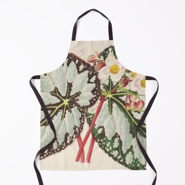 Item preview, Vintage Begonia Botanical Print designed and sold by NineVi.