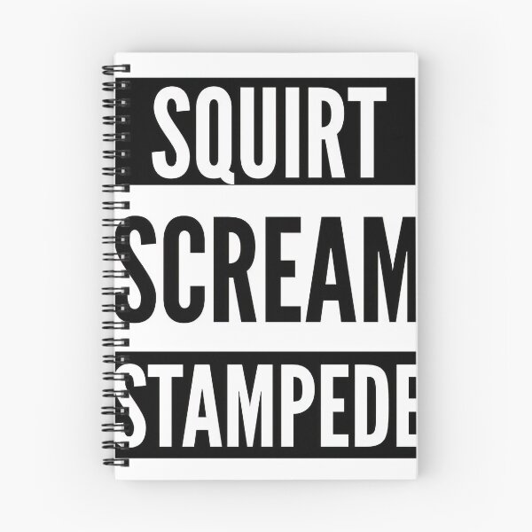 Item preview, Squirt Scream Stampede designed and sold by BobPagani.