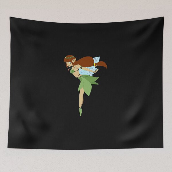 Item preview, Green fairy, kids print designed and sold by thekidsprint.