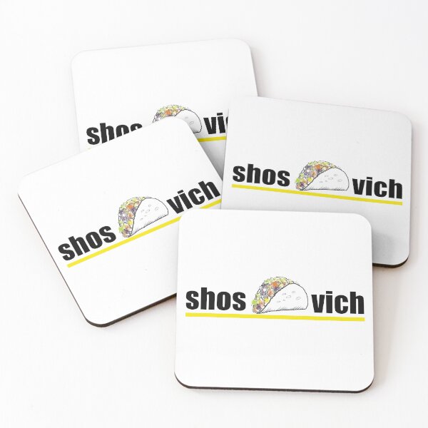 Item preview, shostakovich pun designed and sold by Black-Mak.