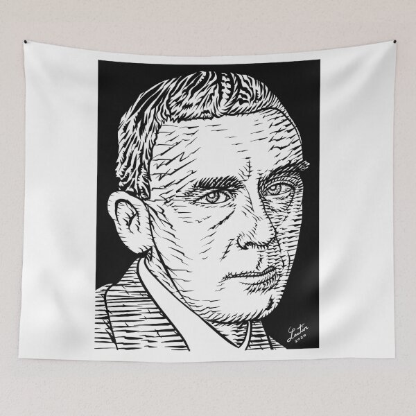 Item preview, HUGO BALL ink portrait designed and sold by lautir.