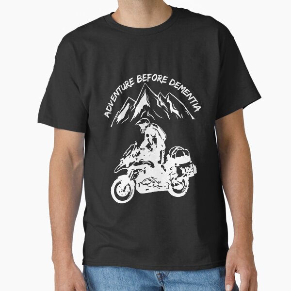 Item preview, Adventure Before Dementia Funny Mountain Adventure Motorcycle designed and sold by Vrabis.