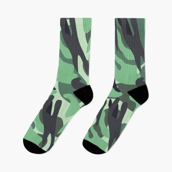 Item preview, camoflauge pattern minty trendy designed and sold by cutecrazytshirt.