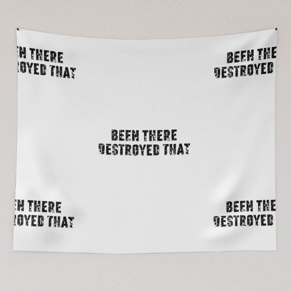 Item preview, Been There Destroyed That | Done That | Worn | Vintage designed and sold by itsokaybyme.