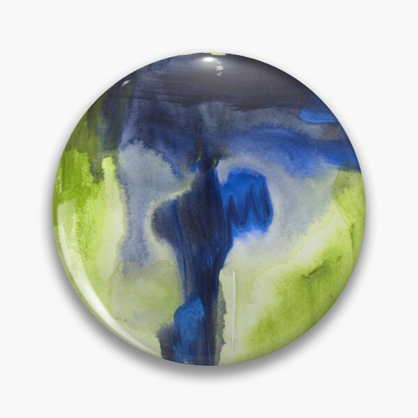 Item preview, Window Abstract Apple Green & Blue designed and sold by Niina  Niskanen.