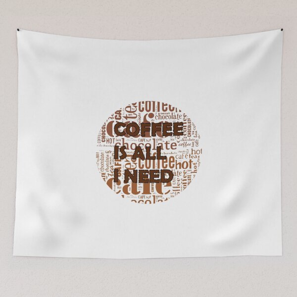 Item preview, Coffee Is all That I need!- t-shirts and stickers designed and sold by J0TEE.