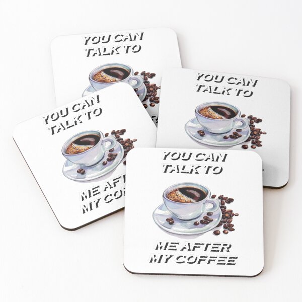 Aperçu de l'œuvre You Can Talk After My Cofee créée et vendue par Scorpionjin.