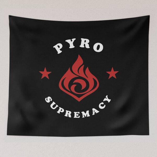 Item preview, Pyro supremacy dark - Genshin Impact designed and sold by Morcawork.