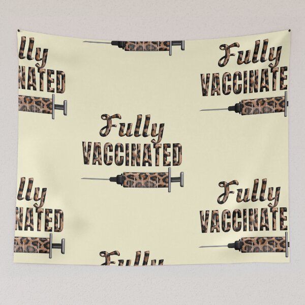 Item preview, Finally Vaccinated - Fully Vaccinated Leopard print designed and sold by Luvjesus2.