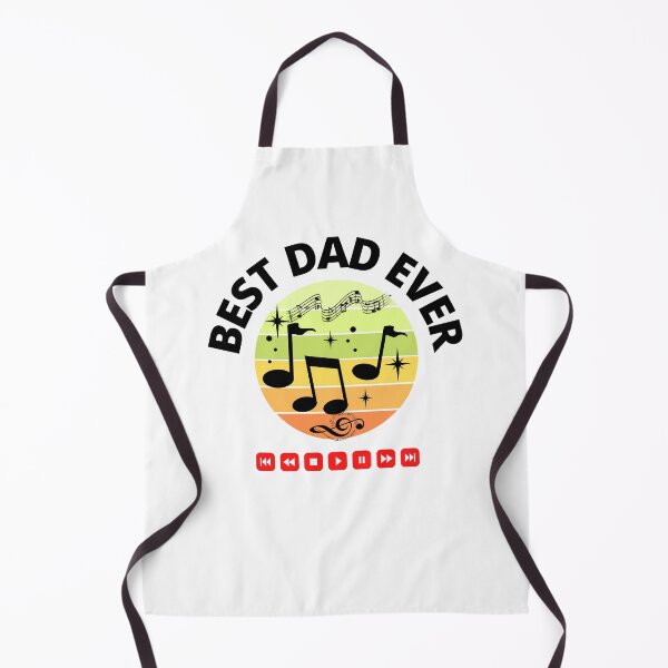 Item preview, Best Dad Ever Music Notes designed and sold by AMINE ★★★★★.